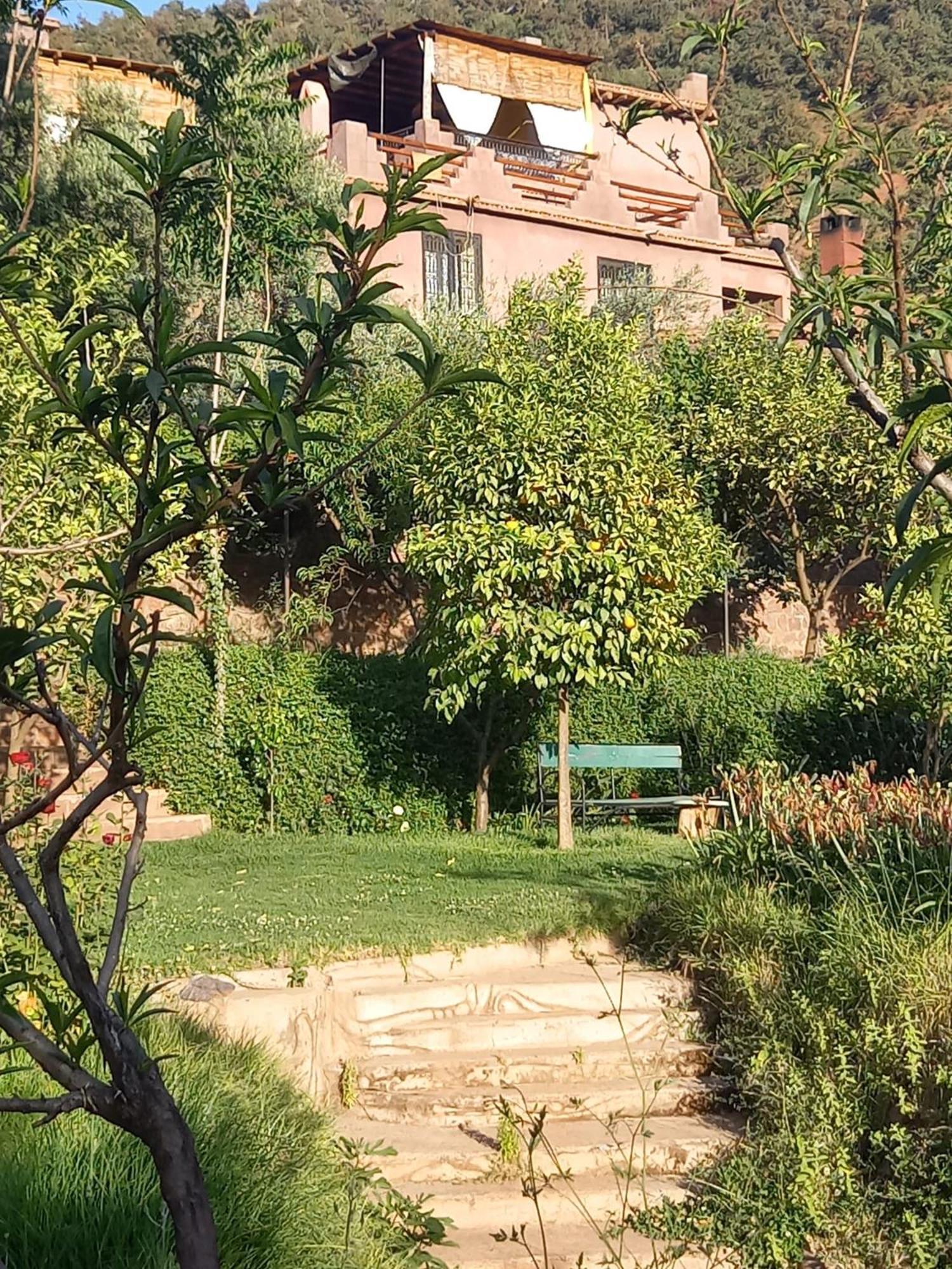 Ourika Timalizene Le Jardin Des Delices Hotel Tamezindert Bagian luar foto